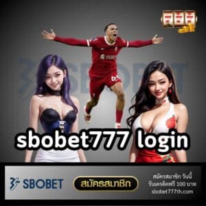 sbobet777 login